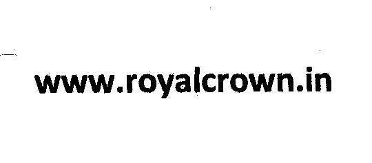 Www.royalcrown.in (with Device) Device mark 2022474 Trademark