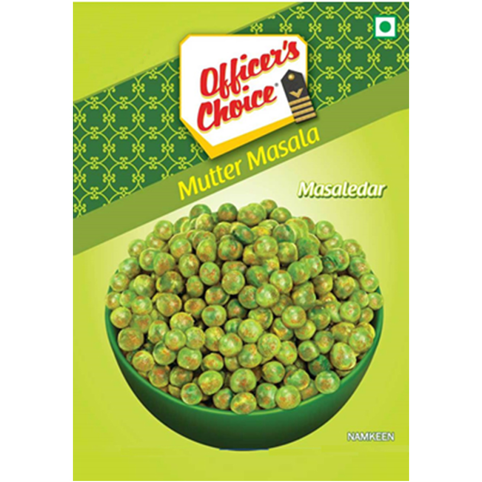 Officer's Choice Mutter Masala (packing) Device mark 2943495 Trademark