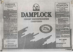 Damplock Device mark 1086675 Trademark