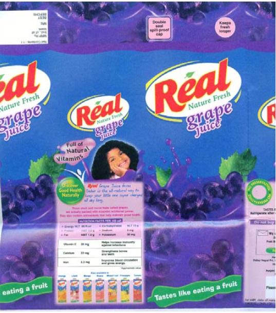 Real Grape Juice Device mark 1197901 Trademark