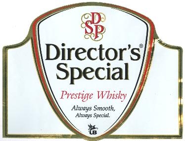 Director's Special Prestige Whisky Device mark 2032745 Trademark