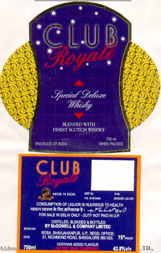 Club Royale Device mark 1146470 Trademark