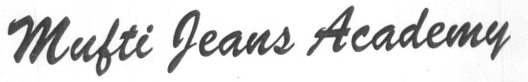 Mufti Jeans Academy (device) Device mark 1620358 Trademark