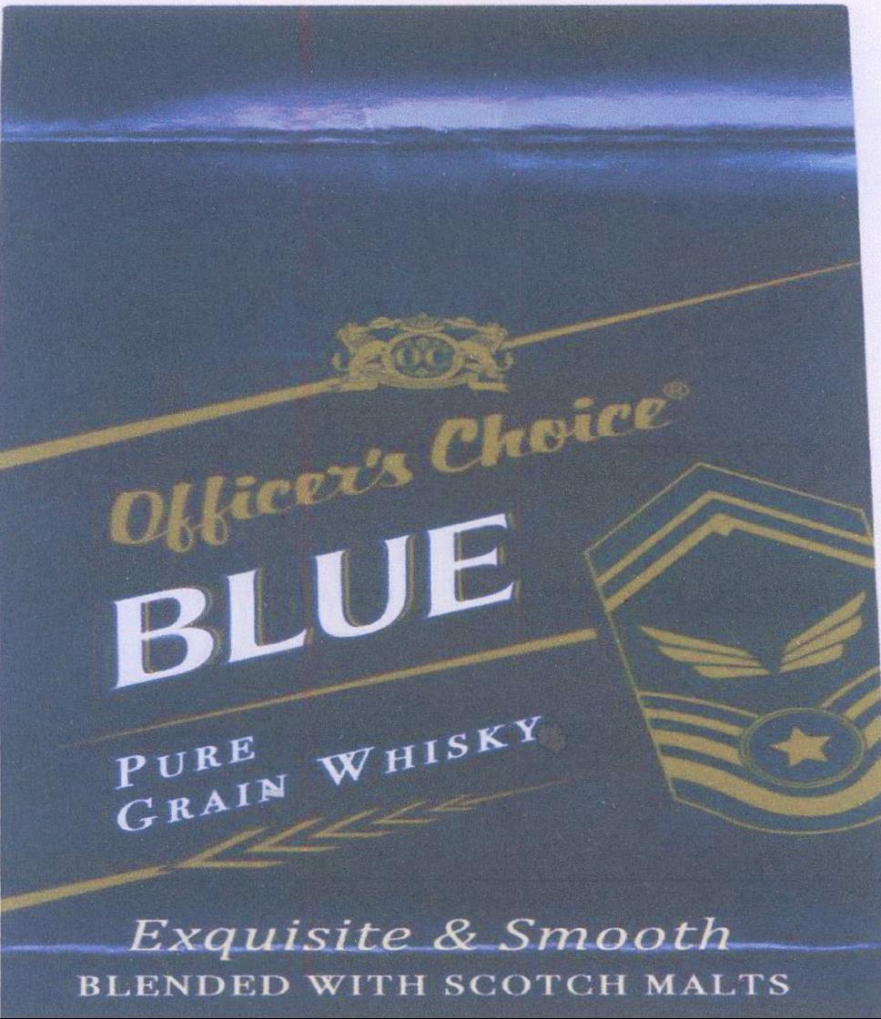 Officers Choice Blue Device mark 2159743 Trademark