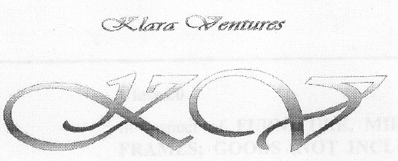 Klara Ventures (device Of K V) Device mark 2103067 Trademark