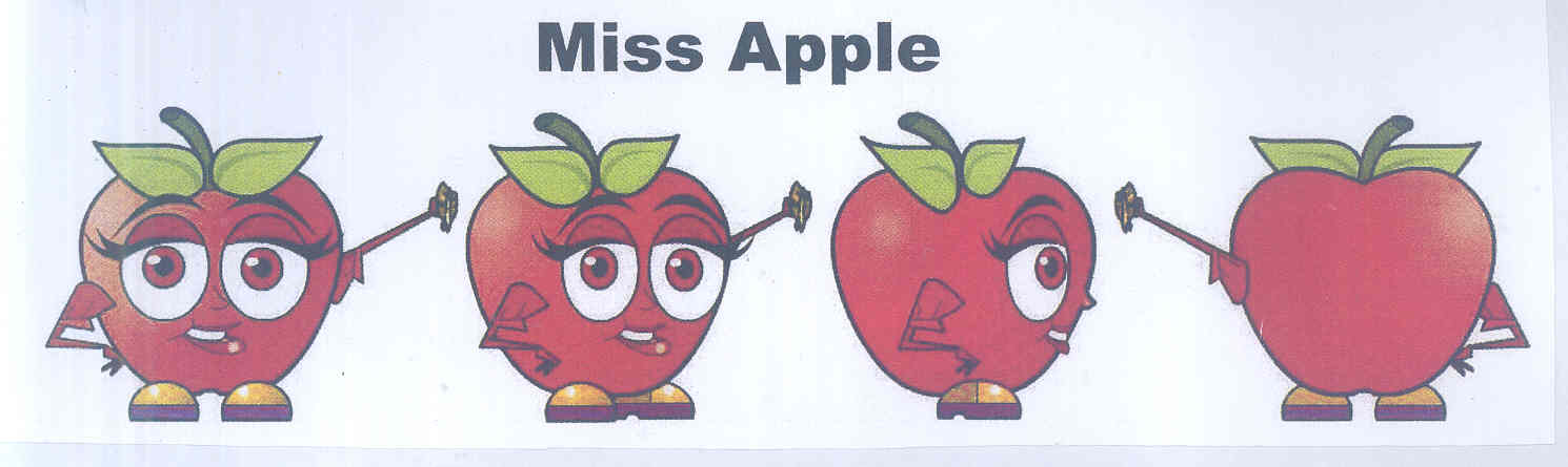 Miss Apple (label) Device mark 1766542 Trademark