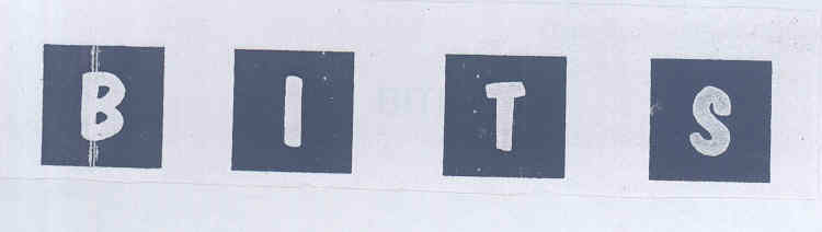B I T S (labal) Device mark 1741751 Trademark