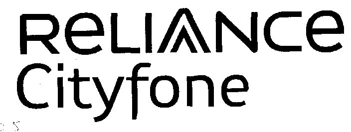 Reliance Cityfone (letter Written In Special Form) Device mark 1459708 Trademark