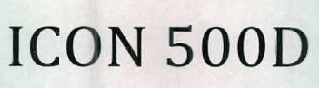 Icon 500d Device mark 2387256 Trademark