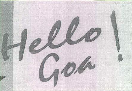 Hello Goa! Device mark 2494303 Trademark