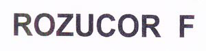 Rozucor F Device mark 1906399 Trademark