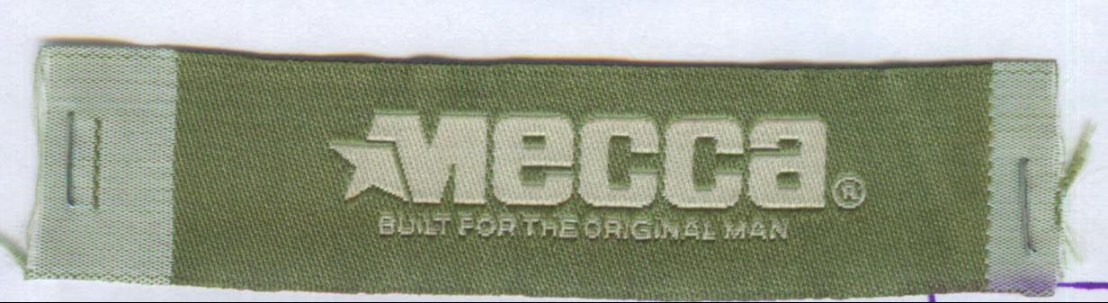 Mecca (label) Device mark 1991846 Trademark