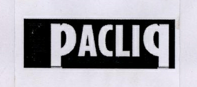 Pacliq ( Label ) Device mark 1795519 Trademark