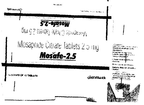 Mosafe-2.5mg (label) Device mark 1021033 Trademark
