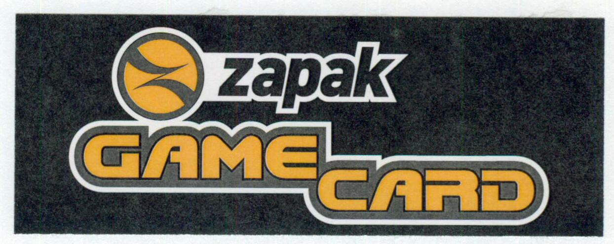 Zapak Game Card (logo) Device mark 1584649 Trademark