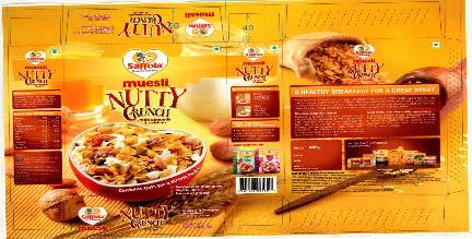 Saffola Muesli Nutty Crunch Device mark 2328246 Trademark