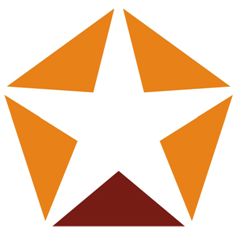 Star-pentagon Logo Device mark 2336724 Trademark