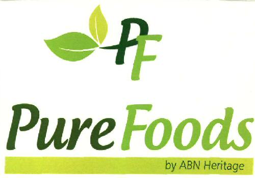 Pf Pure Foods (label) Device mark 2442593 Trademark