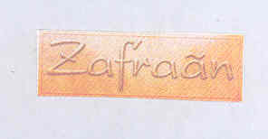 Zafraan Device mark 1645580 Trademark