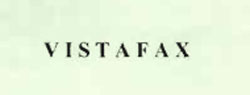 Vistafax Device mark 1033138 Trademark