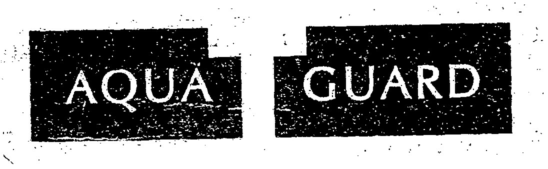 Aqua Guard (lable) Device mark 1180858 Trademark