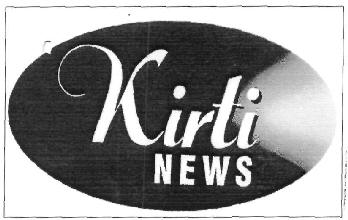 Kirti News (label) Device mark 2750167 Trademark