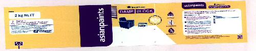 Asianpaints Damp Block (device Of Furniture) Device mark 2338148 Trademark