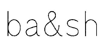 Ba&sh (word Mark) Device mark 2633508 Trademark