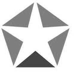 Star-pentagon Logo Device mark 2336722 Trademark