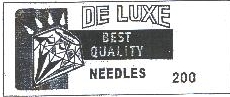 Deluxe Best Quality (label) Device mark 1498311 Trademark