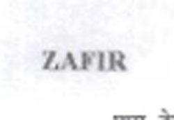 Zafir Device mark 783538 Trademark