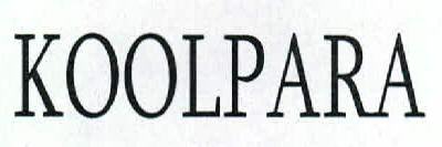 Koolpara Device mark 2264175 Trademark