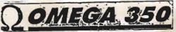 Omega 350 Label. Device mark 928139 Trademark