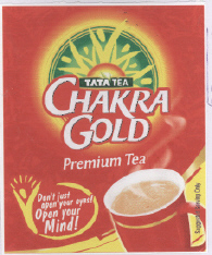Tata Tea Chakra Gold Premium Tea (device) Device mark 2211069 Trademark