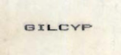 Gilcyp Device mark 908211 Trademark