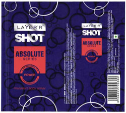 Layer'r Shot With Label Device mark 2862477 Trademark