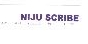 Nju Scribe (label) Device mark 1661694 Trademark