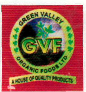Gvf Green Valley (label) Device mark 2332263 Trademark