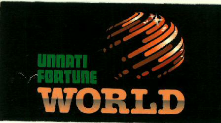 Unnati Fortune World (label) Device mark 2461805 Trademark