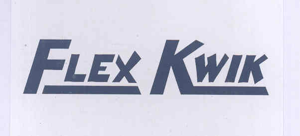 Flex Kwik (label) Device mark 1771530 Trademark