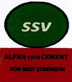 Ssv Alpha Tech Cement(device) Device mark 2531500 Trademark