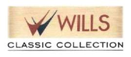 Wills Classic Collection, With Under Line Device mark 1163783 Trademark