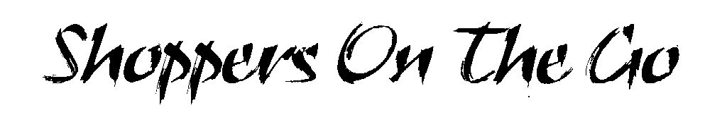 Shoppers On The Go ( Special Form Of Writing) Device mark 1470065 Trademark