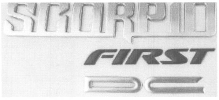 Scorpio First Dc (device) Device mark 1628826 Trademark