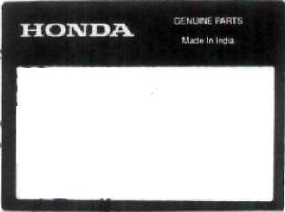 Honda Genuine Parts (label) Device mark 1303182 Trademark
