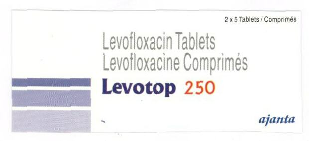 Levotop 250 (label) Device mark 1635576 Trademark