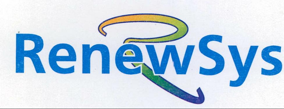 Renewsys Device mark 2210408 Trademark
