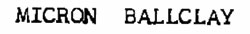 Micron Ballclay Device mark 706938 Trademark