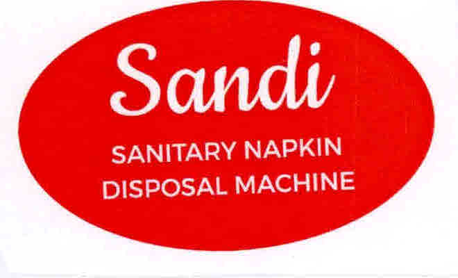 Sandi Sanitary Napkin Incinerator Device mark 2989318 Trademark