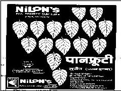 Nilons, Leaves(device) Device mark 816283 Trademark